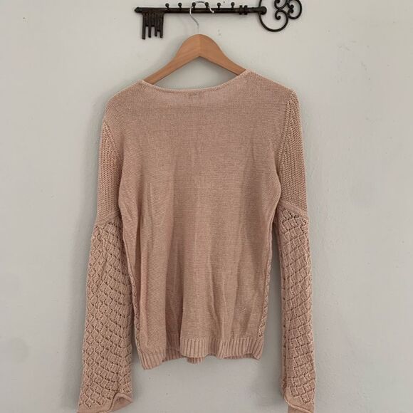 Sundance linen blend loose knit sweater size woman’s small - Picture 8 of 8
